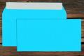[120615] Briefhüllen DL 110x220 mm Haftklebend Ozeanblau 120 g/qm